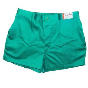 Vintage 80s McGregor Vaporwave Green Shorts L New Casual Retro Festival